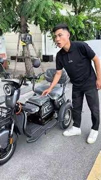 Dynamic and youthful 3-wheel scooter for the elderly, disabled, veterans, and stroke survivors #e...