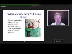 The Discount Rate for the Asset Investment Decision (WACC), James Tompkins