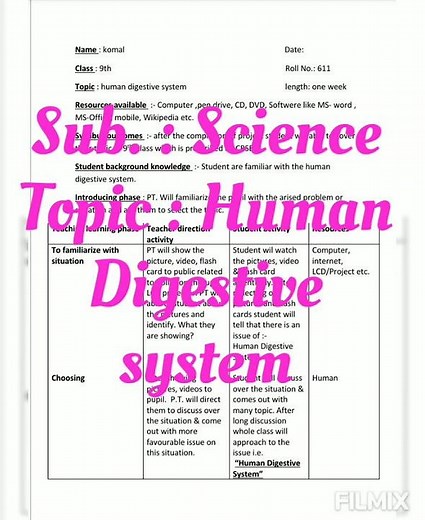 Project based lesson plan by IcT