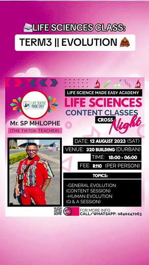 Life Sciences Evolution Assignment for Grade 12 and Gaseous Exchange Practical for Grade 11