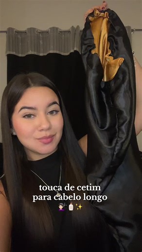 Como Usar Touca de Cetim para Cabelo Longo