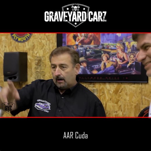 64K views · 1.4K reactions | Mark goes to Oregon to get an AAR Cuda from Chris Some music by audionautix.com | Graveyard Carz | Facebook