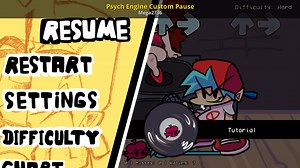 Psych Engine Custom Pause Mod for Friday Night Funkin' | FNF Mods