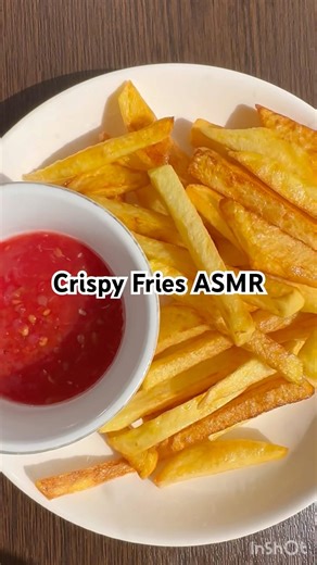 Perfect Crispy Fries ASMR 🍟 | Satisfying Cooking Sounds