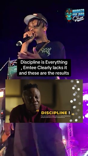 Emtee sleeping on stage during a performance