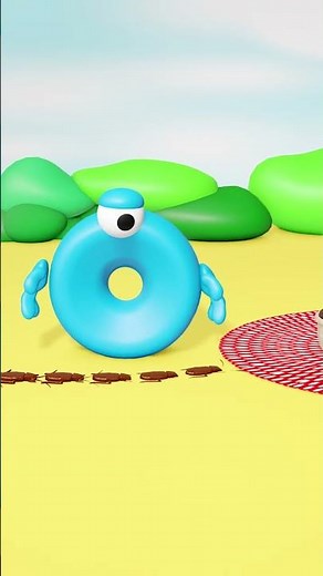 Cockroaches VS Granny's Donuts! #shorts