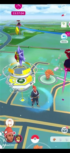 Shiny vulpix ✨😊#pokemongo #shiny #pokemoncommunity #shinypokemon