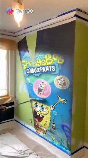 SpongeBob Squarepants Wall Painting