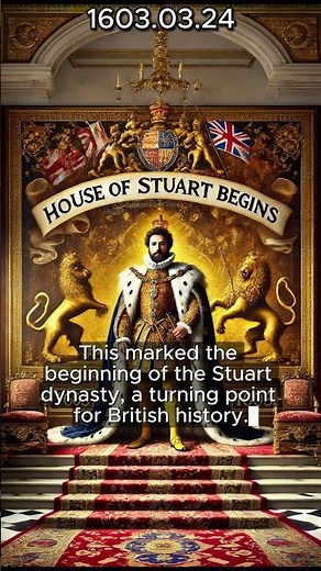 March 24, The Rise of the Stuart Dynasty (1603)