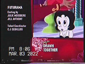 Comedy Central split screen credits 2004