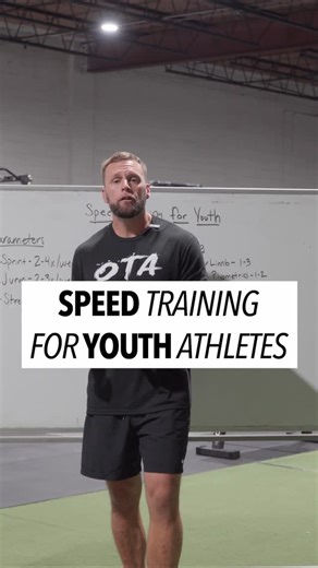 Overtime Athletes Inc. on Instagram: "Comment “YOUTH” and I’ll send you the full video breaking down how to safely and effectively train speed with youth athletes"