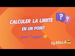 9 Calculer la limite en un point: exercices