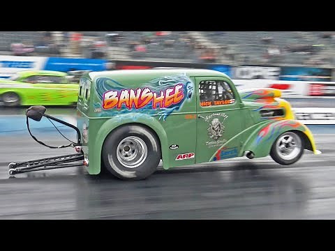 UK Outlaw Anglia Drag Racing Compilation