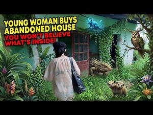 The Abandoned House She Bought Looked Normal… But Inside Was a Total Shock