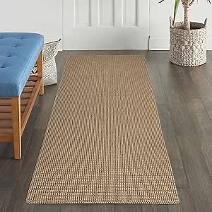 KOZYFLY Boho Runners for Hallways 2x5 ft Washable Kitchen Runner Non Slip Rubber Backed Hall Runners Cotton Entryway Runner Rugs Floor Carpet for Indoor Backdoor Bedroom Kitchen, Tan/Orange/Brown