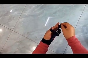 Silicone finger motion trainer, wrist tension, finger rehabilitation enhancement, flexion and extension training