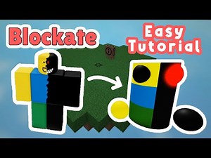 Easy Blockate Tutorial | How to make humans (+bonus ghost!)