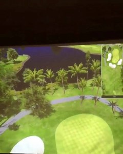 Jordan Spieth holing out like a boss in his home simulator! 🙌 🎥 - @coloradogolfblog | Golf Gods