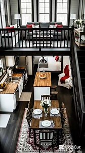 4.5K views · 71 reactions | Cozy Tiny Home Tour: Rustic Farmhouse Vibes With Open Kitchen & Bedroom! #tinyhouseliving #farmhouseloft #cozyhometour #homedecor #smallspacedesign #rusticliving | Dream Home | Facebook