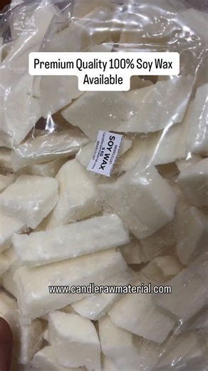 4.3K views · 379 reactions | ️ Create candles that truly stand out with our Premium Quality Soy Wax ✨ Smooth texture, clean burn, and perfect scent throw — ideal for all your premium candle collections and festive creations!  Shop the best soy wax at candlerawmaterial.com #soywax #candlewax #candlemaking #handmadecandles #christmascandles #candlebusiness #candlerawmaterial | Candle Raw Material | Facebook