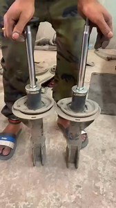Shock absorber testing #shockabsorber #testing #mechanic #automotive #engine #automobile #viralreelschallenge | Hybrid Repair Service & Car Solution