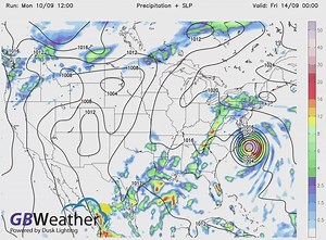 12K views · 65 reactions | The latest GFS model run (12z) shows Florence hitting as a CAT 4 Hurricane. Widespread damage from the high winds and massive amounts of rainfall are to be expected. GBWeather will be keeping a close eye on the Hurricane. The attached video animation shows the track and intensity of the Hurricane. At the moment N Virginia, south and north Carolina looks likely to be hit hardest. Lewis | UK Weather Forecasts | Facebook