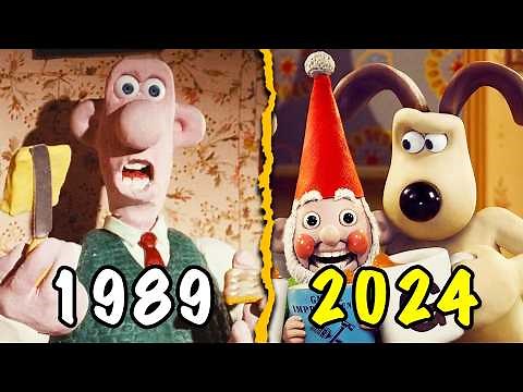 The COMPLETE story of WALLACE & GROMIT in 8 Minutes
