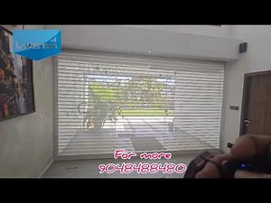 Revolutionize Your Space with Motorized Roller Shutters | Liverton Automation Kerala - 9048488480