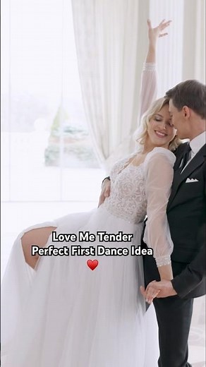 Easy & Romantic First Dance Idea - Love Me Tender 💙 Wedding Dance ONLINE #firstdance #weddingdance