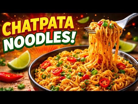 Chat pata Noodles recipe |Easiest way to make Noodles |