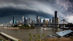 South-east Queensland hit by very dangerous thunderstorms as hail up to 14cm pummels the region
