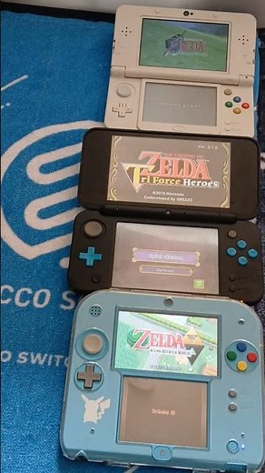 The Legend of Zelda (3DS) | Nintendo New 3DS vs 2DS vs New 2DS XL Loading time Speed Comparison