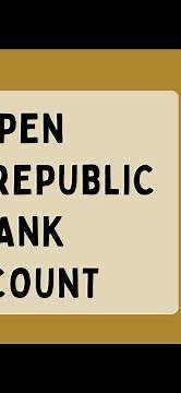 How To Open First Republic Bank Account Online (2023)