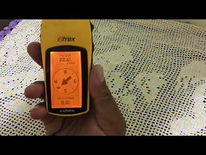 GPS Garmim Etrex H ,Dicas para iniciantes!