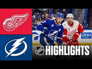 Red Wings vs. Lightning | NHL Highlights | March 12, 2026