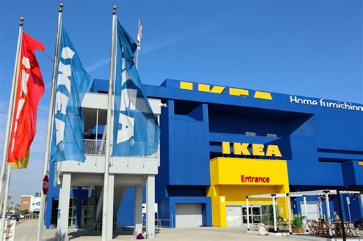 This $4 IKEA Organizer Instantly Clears Countertop Clutter (and Looks So ’90s!)