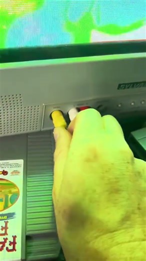 Do you use the front facing rca cable inputs? There’s something so nostalgic about it. #retrogaming