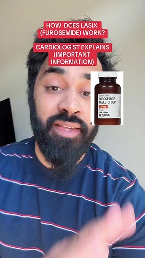 important information to know about how Lasix (furosemide) works! #waterpill #diuretic #lasix #furosemide #heartfailure #cardiology #medicine #doctor #nurse #cardiologist #legswelling#CapCut