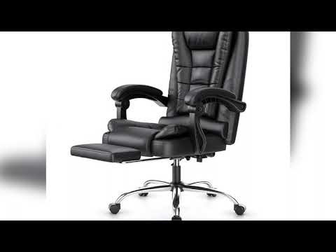 A must-have product #Executive Office Chair with Footrest High Back Desk Chair Ergonomic Recliner
