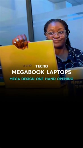 1.1K reactions · 15 shares | The TECNO MEGABOOK Laptops have a Mega design that allows you to open them with one hand. Buy your self one today at all TECNO Branded shops . #MEGABOOK #TECNOAI | TECNO Mobile | Facebook