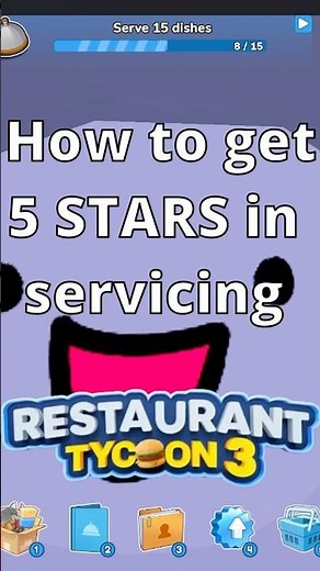How to get 5 STARS in servicing in Restaurant Tycoon 3#roblox #restaurant #rt3 #tips #tricks