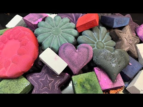 Soft Variety 💞 Satisfying ASMR Chalk Crushing