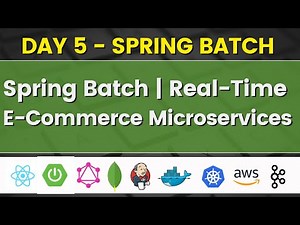 Session 5 - Spring Batch in Real-Time E-Commerce Project @JavaExpress