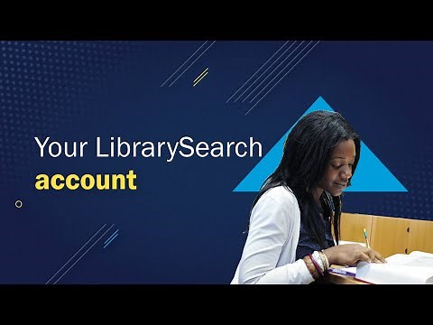 Your LibrarySearch Account