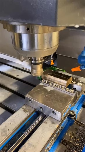 Practical Machinist on Instagram: "For a variety of reasons, @job_shopper_tn had a ton of extra stock to hog off this ampco 18 bronze wear plate. He decided to try the MFH-MAX high-feed mill, and man, it hogs. At over 200 IPM, he was exceeding what this mill could run at using an adaptive toolpath. He’s really impressed with this tool after running it on ampco, tool steel and aluminum. Tooling featured: @kyoceraprecisiontools ...⠀⠀ #practicalmachinist #machinist #instamachinist #machineshop #mac