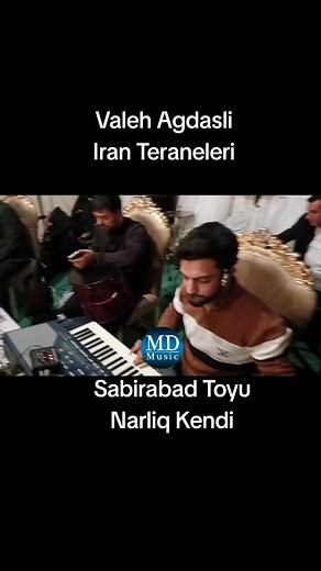 Traditional Iranian Wedding Dance Performance at Sabirabad Wedding