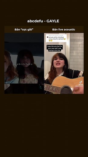 GAYLE Cô Gái Hát Bài 'abcdefu' Live Đỉnh Cao