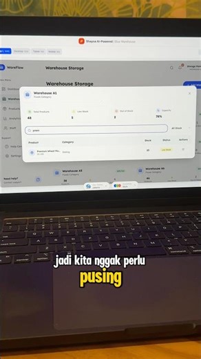DASHBOARD GUDANG PAKE AI CUMA 3 MENIT AJA 🤯