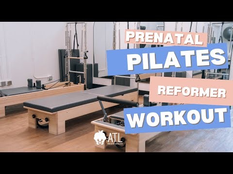 Prenatal Pilates Reformer Workout | Safe Pregnancy Exercises