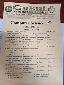 COMPON SCIENCEGOKULINSTITUTEGokulComputer Science Institute... | Filo